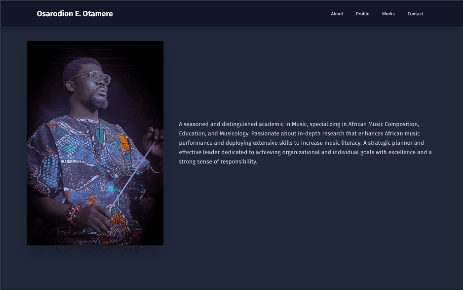 Osarodion Otamere — Academic Portfolio preview